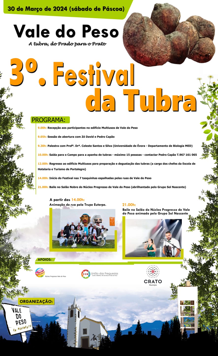 3º Festival da Tubra - Vale do Peso - Agenda Cultural Distrito de Portalegre